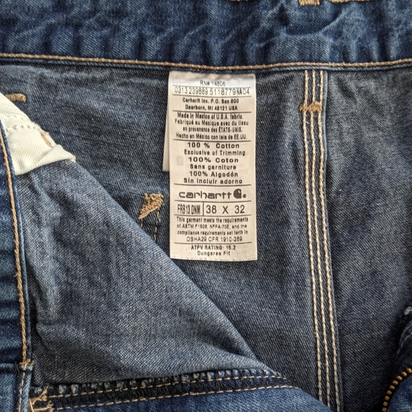 Men's Carhartt Flame Resistant Jeans - Picture 6 of 6